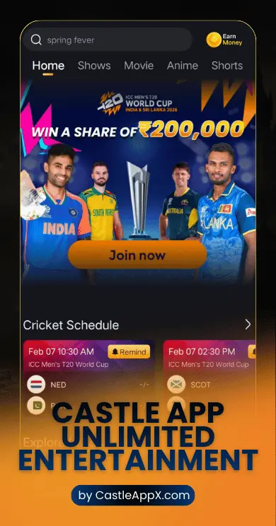 Castle App Screenshot